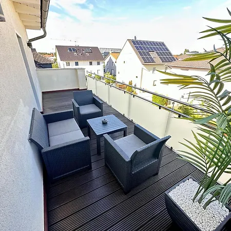 Privatwohnung Ruesselsheim Naehe Hyundai Airport Messe Etc Exterior foto